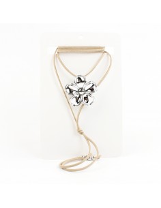 Collar de Gamuza Silver Margo