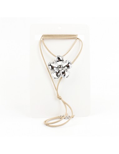 Collar de Gamuza Silver Margo