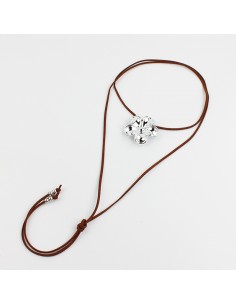 Collar de Gamuza Silver Margo