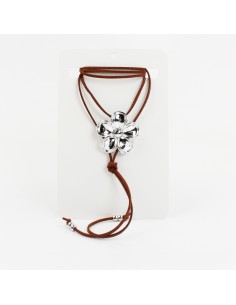 Collar de Gamuza Silver Margo