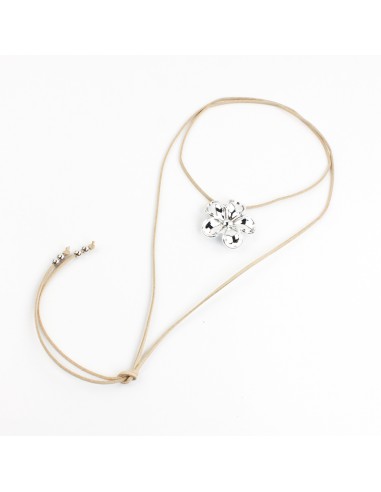 Collar de Gamuza Silver Margo