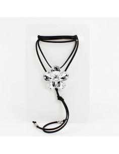 Collar de Gamuza Silver Margo