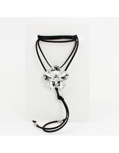 Collar de Gamuza Silver Margo