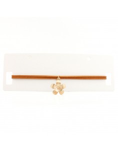 Choker de Gamuza Fancy Flower