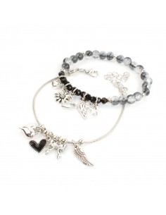 Set Pulseras Chain Charms