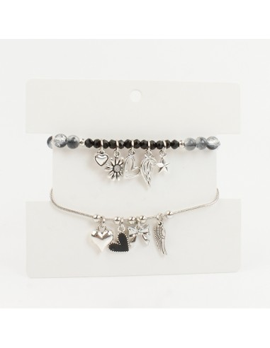 Set Pulseras Chain Charms