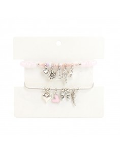Set Pulseras Chain Charms