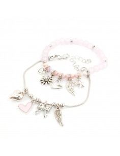 Set Pulseras Chain Charms