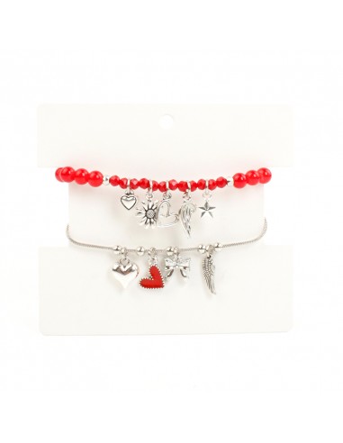 Set Pulseras Chain Charms