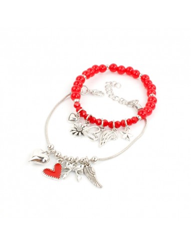 Set Pulseras Chain Charms