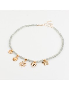 Collar Multicharms Flexible Spring Love