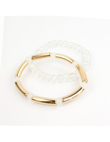 Set x2 Pulseras Elásticas Fresh Glow