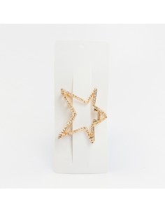 Broche Metal Star Gold