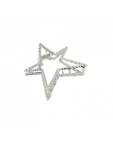 Broche Metal Star Silver