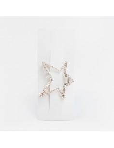 Broche Metal Star Silver