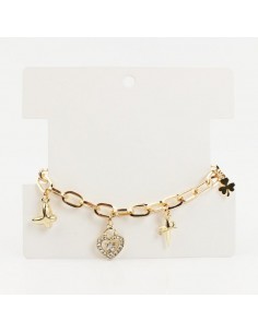 Pulsera de Cadena Romantic Gold