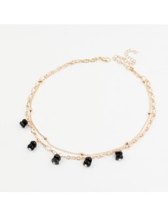 Collar de Cadena Amber Glow