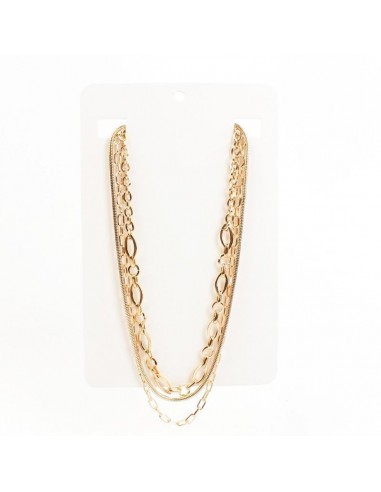 Collar de Cadenas Gold Fan