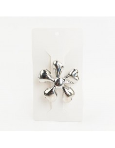 Broche Metal Organic Flower