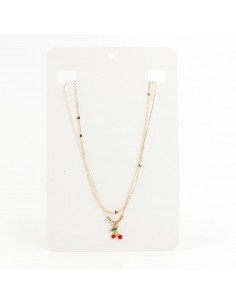 Collar De Cadena Cherry Pie
