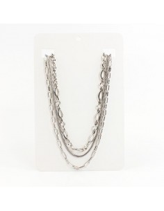 Collar De Cadena Silver Leyers
