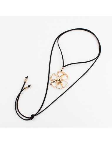 Collar de Gamuza Empty Flower