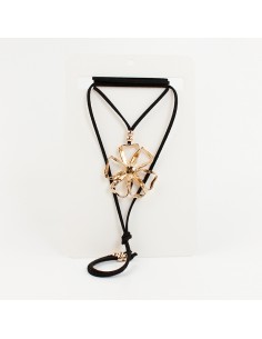 Collar de Gamuza Empty Flower