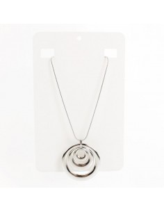 Collar de Cadena Platinum Circle