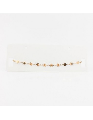 Choker de Cadena Flowers Golden