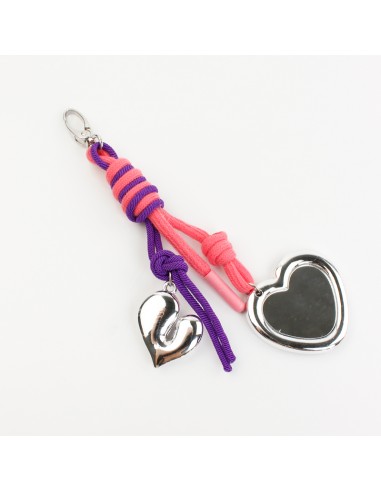 Llavero Bagcharm Silver Love