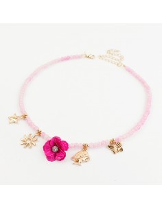 Collar Multicharms Flexible Sea Garden