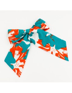 Moño Hibiscus Aqua