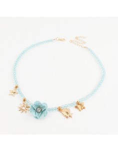 Collar Multicharms Flexible Sea Garden