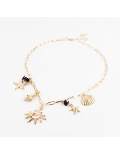 Collar Multicharms de Cadena Sea Splash