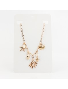 Collar Multicharms de Cadena Sea Splash