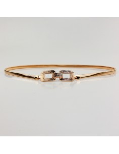 Cinturón Elastizado Square Gold