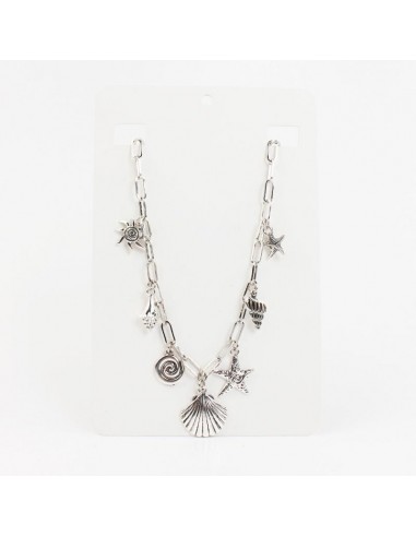 Collar Multicharms de Cadena Sea Charms
