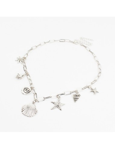 Collar Multicharms de Cadena Sea Charms