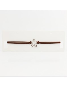 Chocker de Gamuza Flower