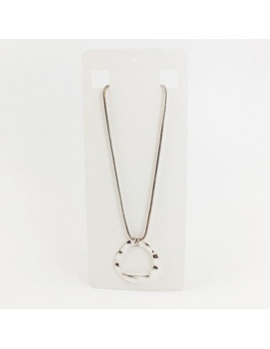 Colla de Cadena Silver Circle