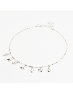 Collar Multicharms de Cadena Tiny Sea Charms