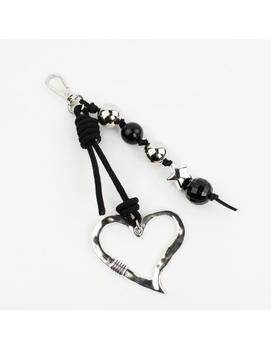 Llavero Bagcharm Disco Heart