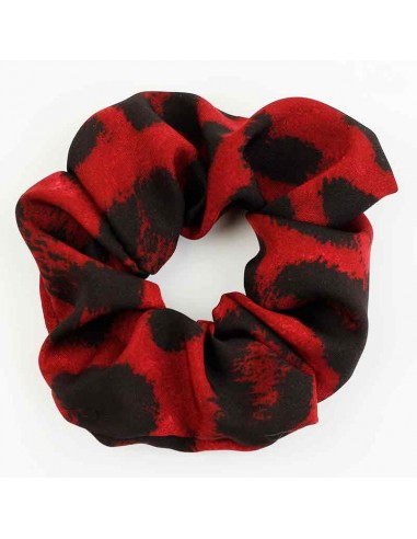 Scrunchie Leopard Red