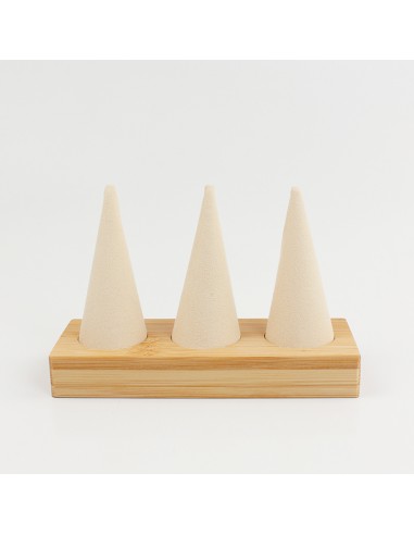 Exhibidor de Anillos Triple