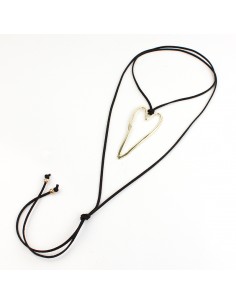 Collar de Gamuza Gold Love