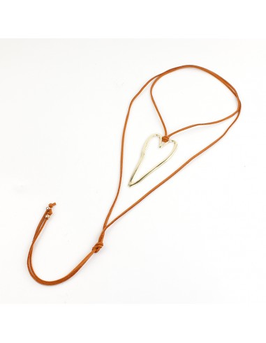 Collar de Gamuza Gold Love