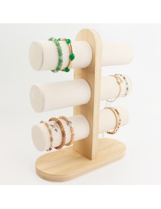 Exhibidor de pulseras Triple