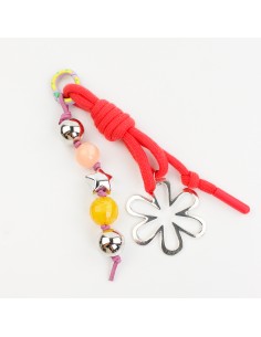 Llavero y Bagcharm Flower Charm