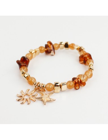 Pulsera Elástica Golden Shore