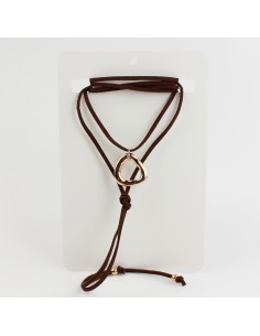Collar de Gamuza Gold Organic